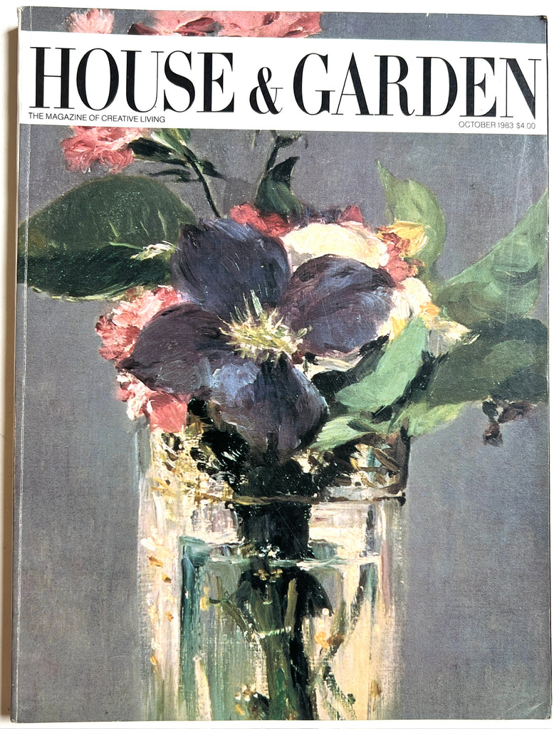 House & Garden magazine October 1983
