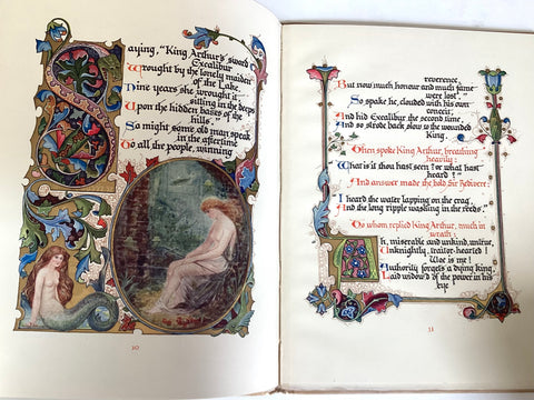 Morte d'Arthur : A Poem by Alfred Lord Tennyson – High
