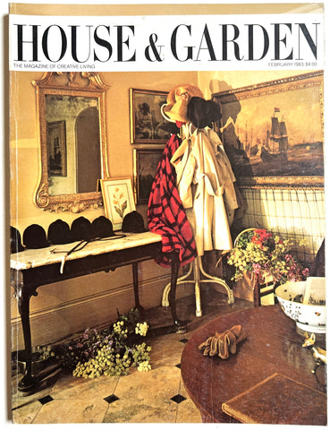 House & Garden magazine February 1983