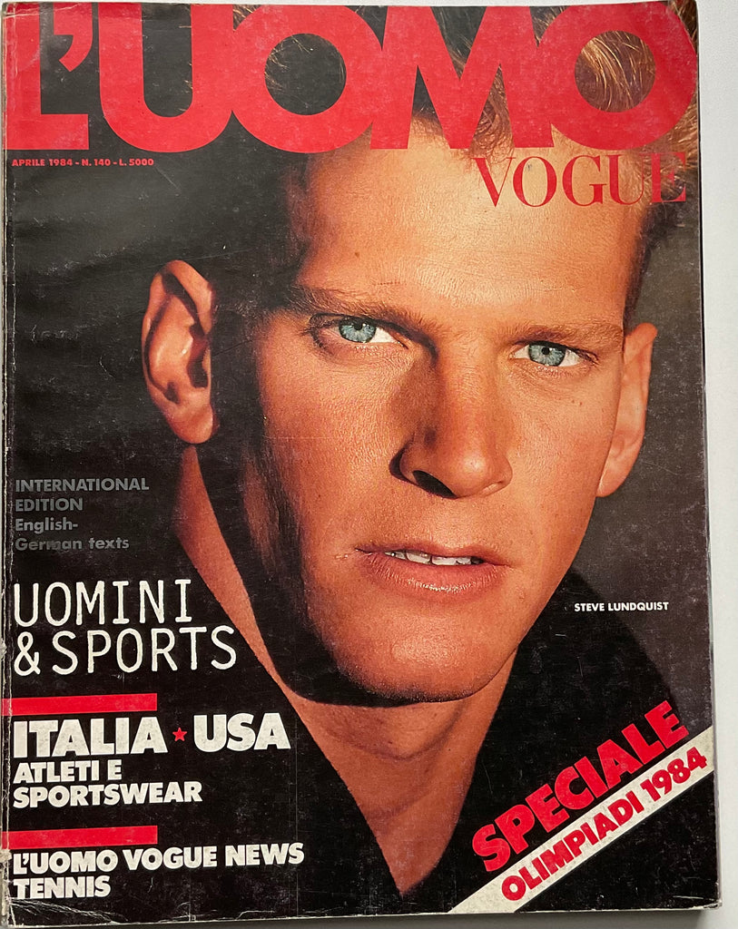 L’Uomo Vogue 1984 Steve Lundquist