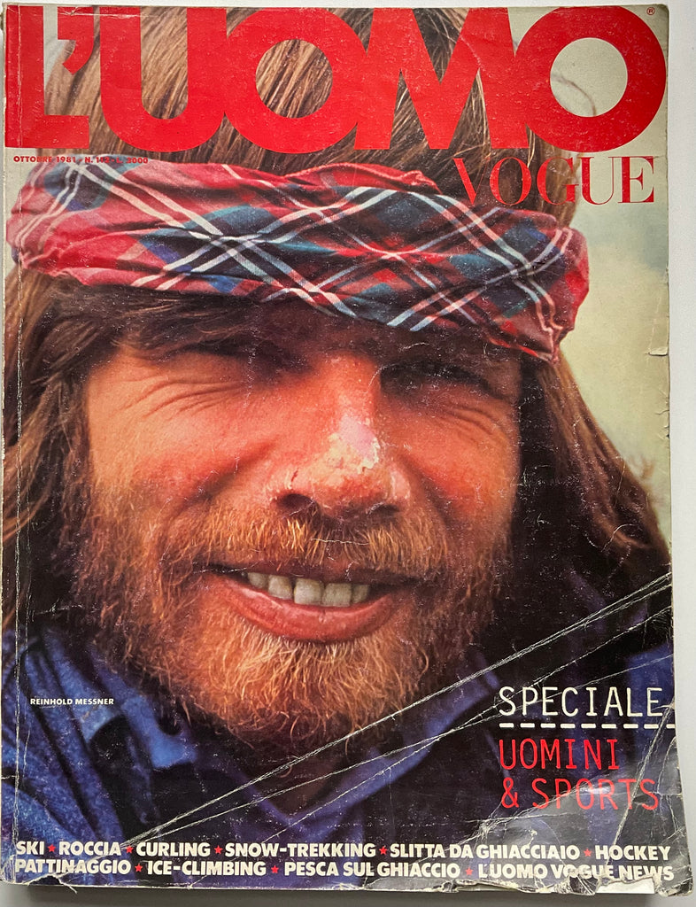 L’Uomo Vogue Reinhold Messner