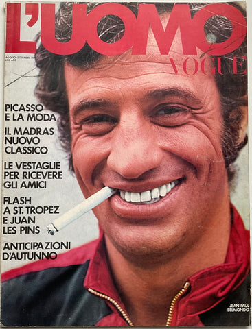 L’Uomo Vogue 1971 Jean Paul Belmondo