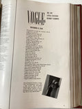Bound Vogue magazine October 1, 1940 to December 15, 1940