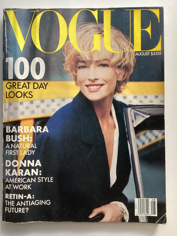 Vogue magazine August 1989