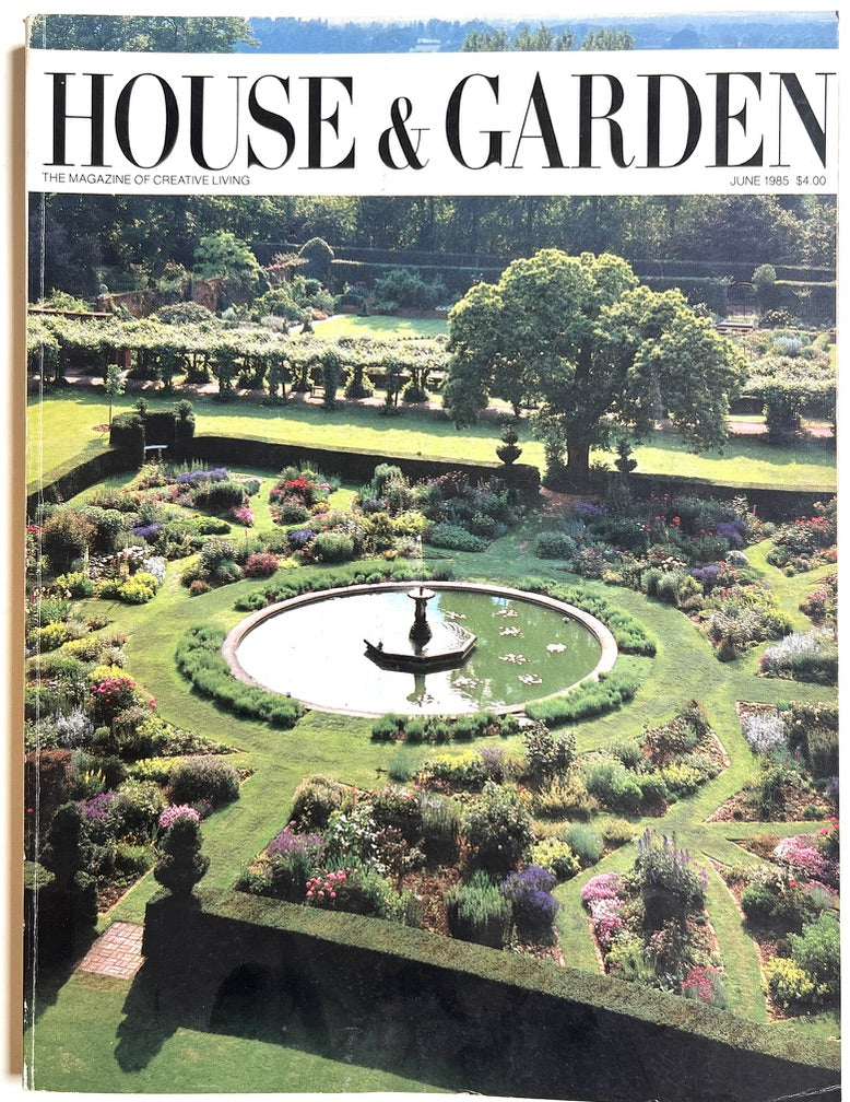 House & Garden magazine June 1985