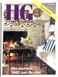 House & Garden magazine January 1992