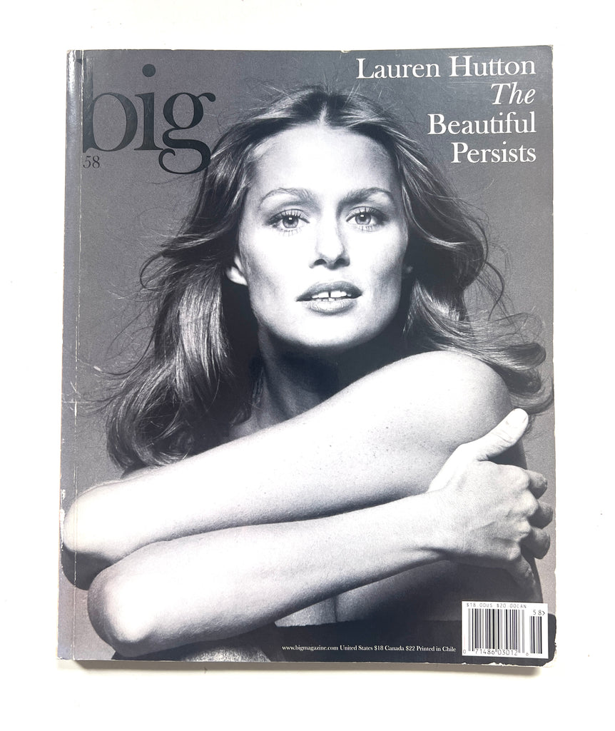 Big magazine #58: Lauren Hutton, The Beautiful Persists