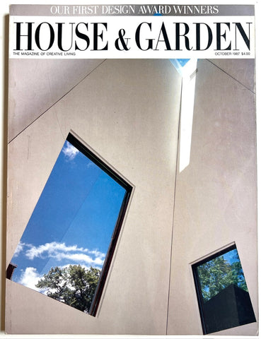 House & Garden magazine October 1987
