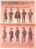 Aux Galeries Lafayette / Rentrée des Classes