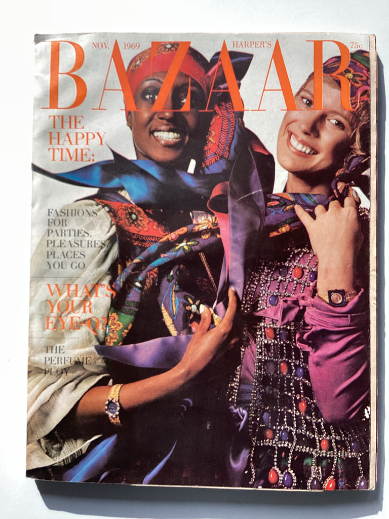 Harper's Bazaar November 1969--Bill King cover