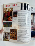 House & Garden magazine October 1990
