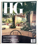 House & Garden magazine January 1989