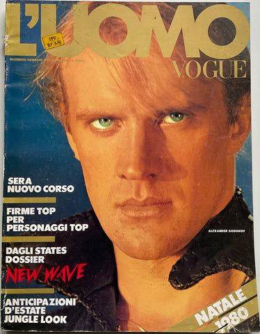 L’Uomo Vogue 1981 Alexander Godunov