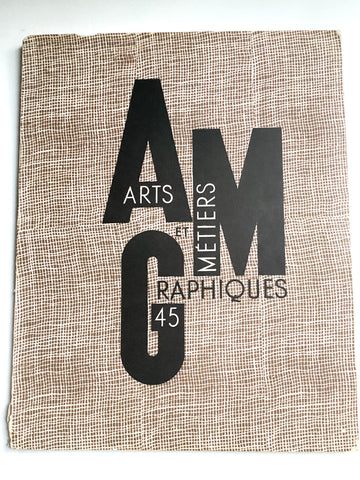 Arts et Métiers Graphiques no. 45 Février 1935