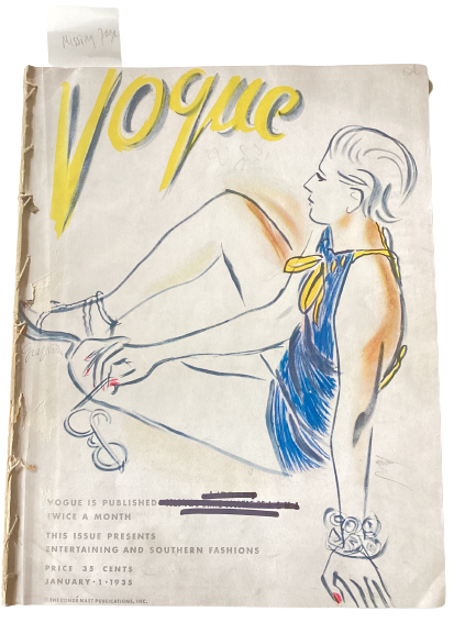 Vogue magazine January 1, 1935