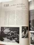 Bound Vogue magazines six issues July to September 1940
