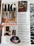 House & Garden magazine November 1991