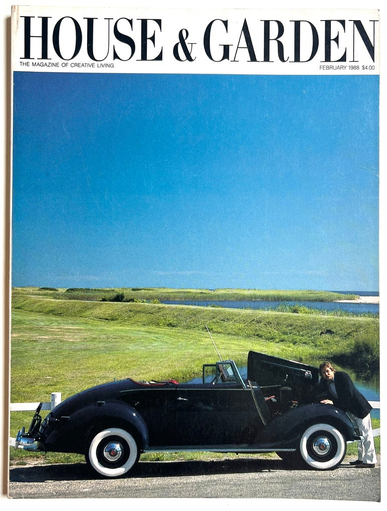 House & Garden magazine February 1988