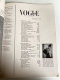 Vogue magazine October 15, 1941