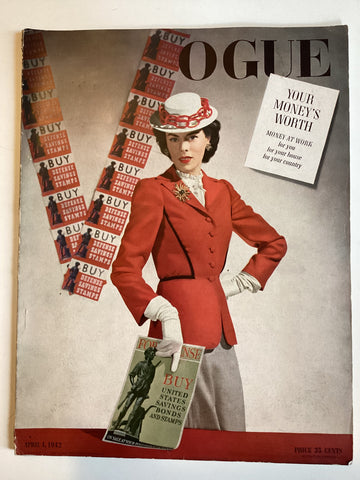 Vogue magazine April 1, 1942