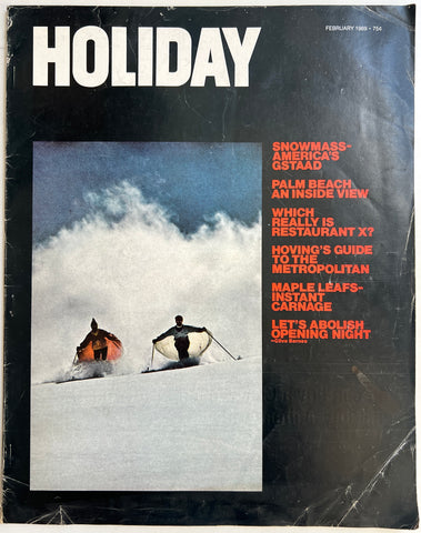 Holiday magazine February 1969