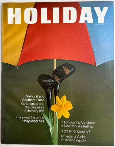 Holiday magazine April 1970