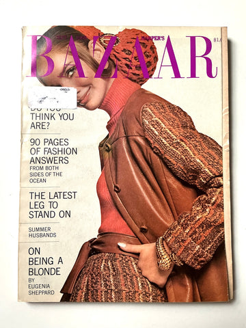Harper's Bazaar September 1969
