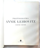 Photographs Annie Leibovitz 1970-1990