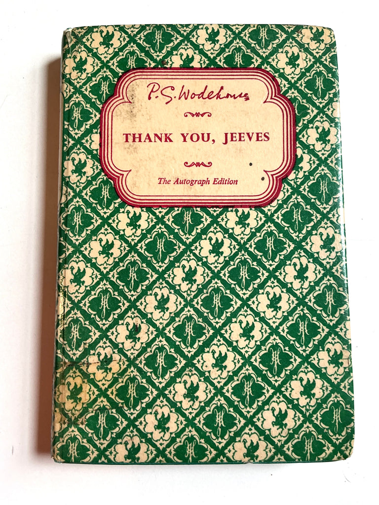 Thank You, Jeeves by P. G. Wodehouse