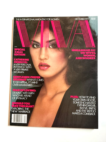 Viva magazine December 1977 anna wintour