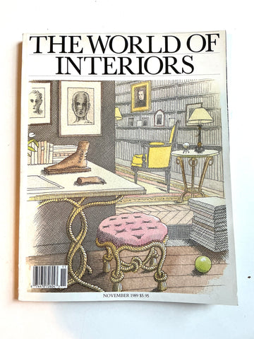 The World of Interiors November 1989