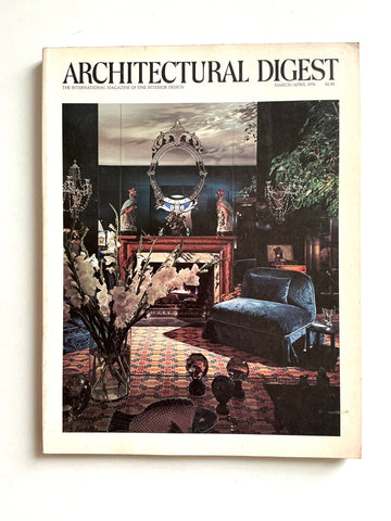 Architectural Digest March/April 1976 
