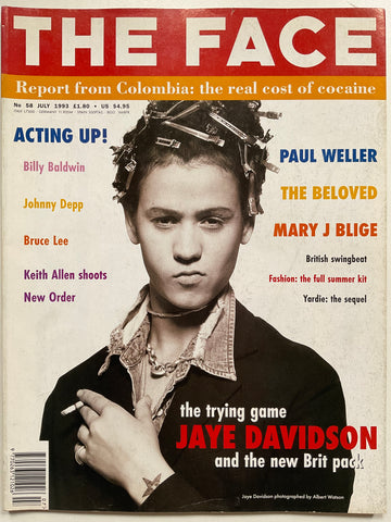 The Face July 1993 Jaye Davidson