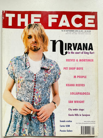 The Face September 1993 Kurt Cobain Nirvana