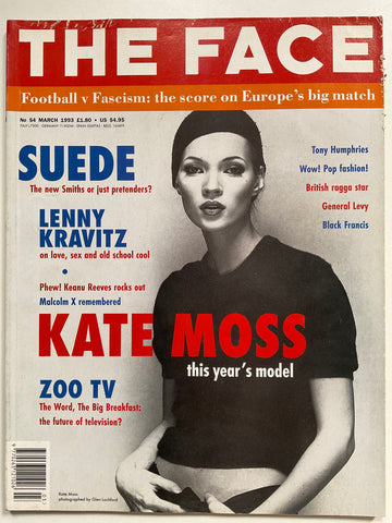 The Face March 1993 Kate Moss