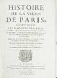 Histoire de la ville de Paris par Michel Félibien