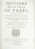 Histoire de la ville de Paris par Michel Félibien