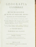 Conrad Malte-Brun. Geografia Universale o Descrizione di Tutte le Parti del Mondo