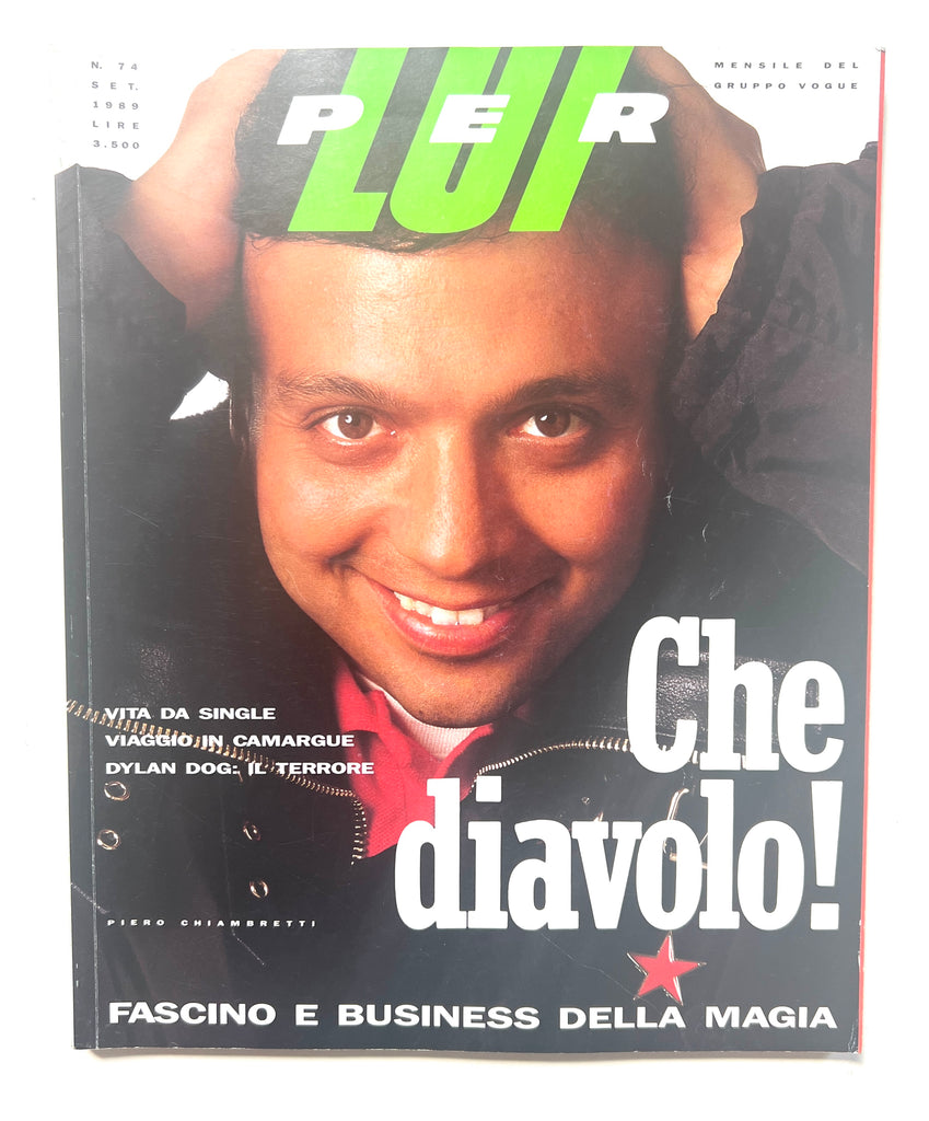 Per Lui magazine settembre 1989
