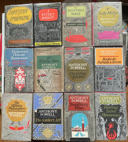 A Dance to the Music of Time by Anthony Powell (12 volumes) heinemann broom lynne