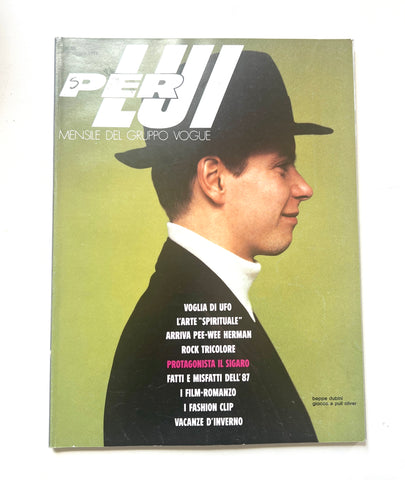 Per Lui magazine dicembre 1987