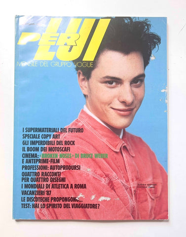 Per Lui magazine luglio-agosto 1987