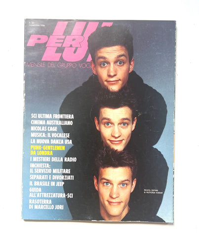 Per Lui magazine novembre 1986