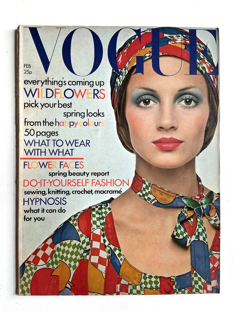 British Vogue February 1972