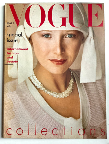 British Vogue  March 1st,  1975