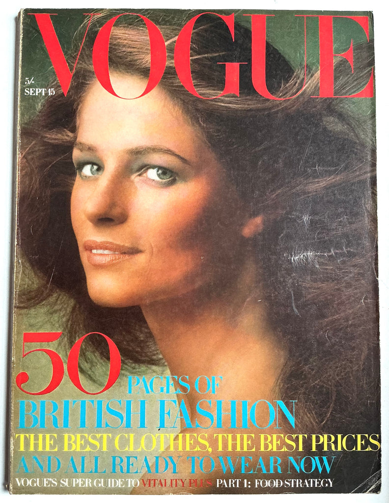 British Vogue  September 15, 1970 sarah moon
