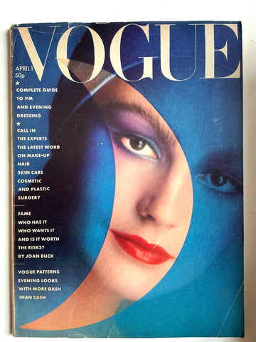 British Vogue  April 1 1976 tina chow