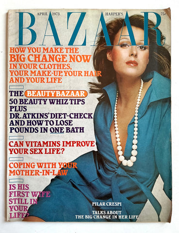 Harper's Bazaar April 1973