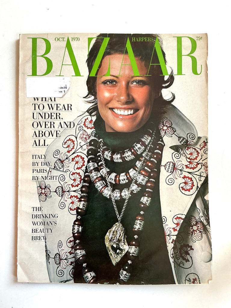 Harper's Bazaar magazine October 1970