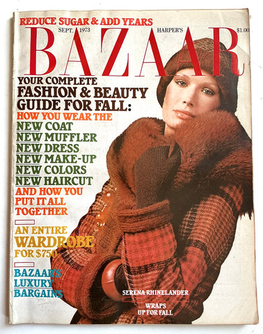 Harper's Bazaar September 1973
